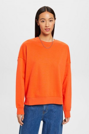 Dámské Mikiny Esprit Oversized Oranžové Červené | ZEV208471