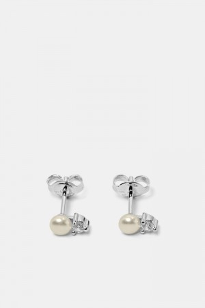 Dámské Šperky Esprit Cubic Zirconia Sterling Silver Earrings Stříbrné | IBG841673