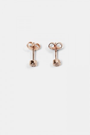 Dámské Šperky Esprit Earrings Růžové Zlaté | DXP764091