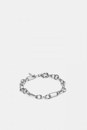 Dámské Šperky Esprit Link Bracelet,Stainless Steel Stříbrné | QHA509183