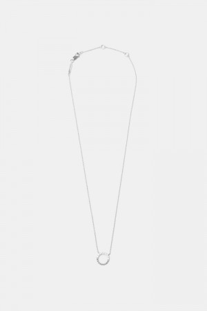 Dámské Šperky Esprit Necklace With Orb Pendant,Sterling Silver Stříbrné | UFE568294