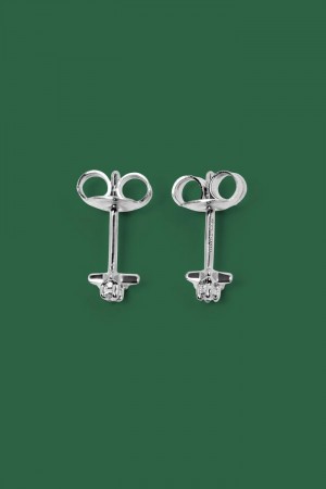 Dámské Šperky Esprit Star Stud Diamond Earrings,Sterling Silver Stříbrné | VRK521947