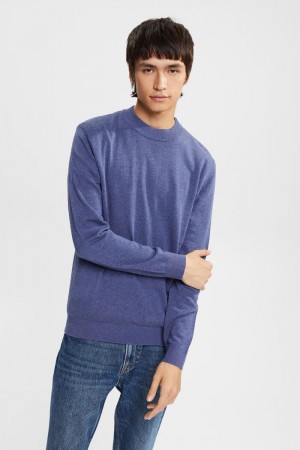 Pánské Jumpers Esprit Knit Šedé Blankyt | TUF682371