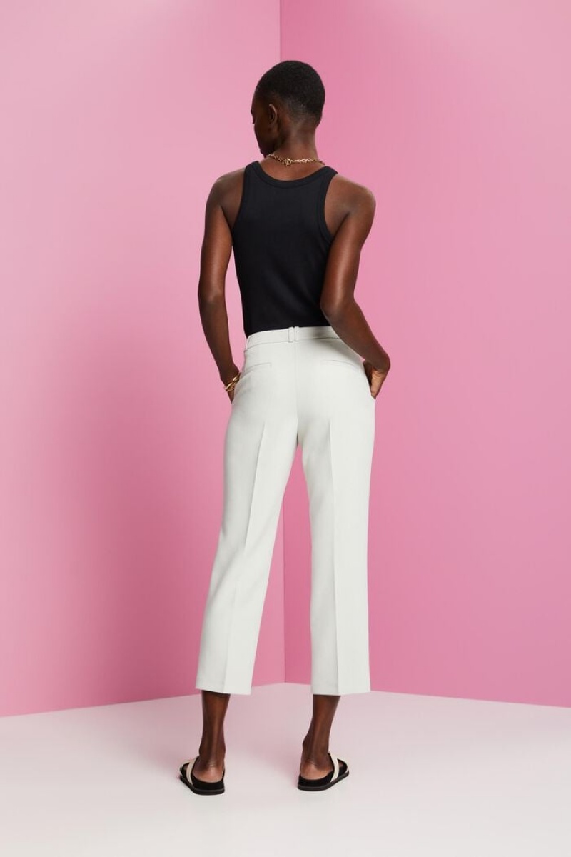 Dámské Blejzry Esprit Cropped Business Šedé | QWX158472