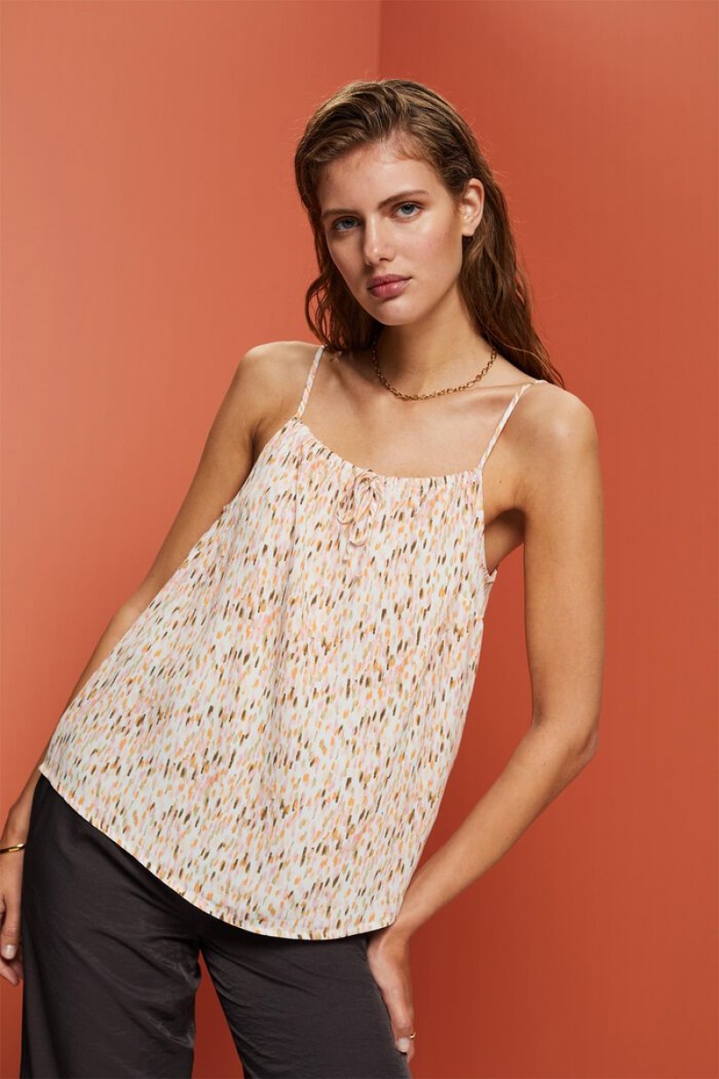 Dámské Blouses Esprit Páskové With All-over Print Koralove | FVH904285