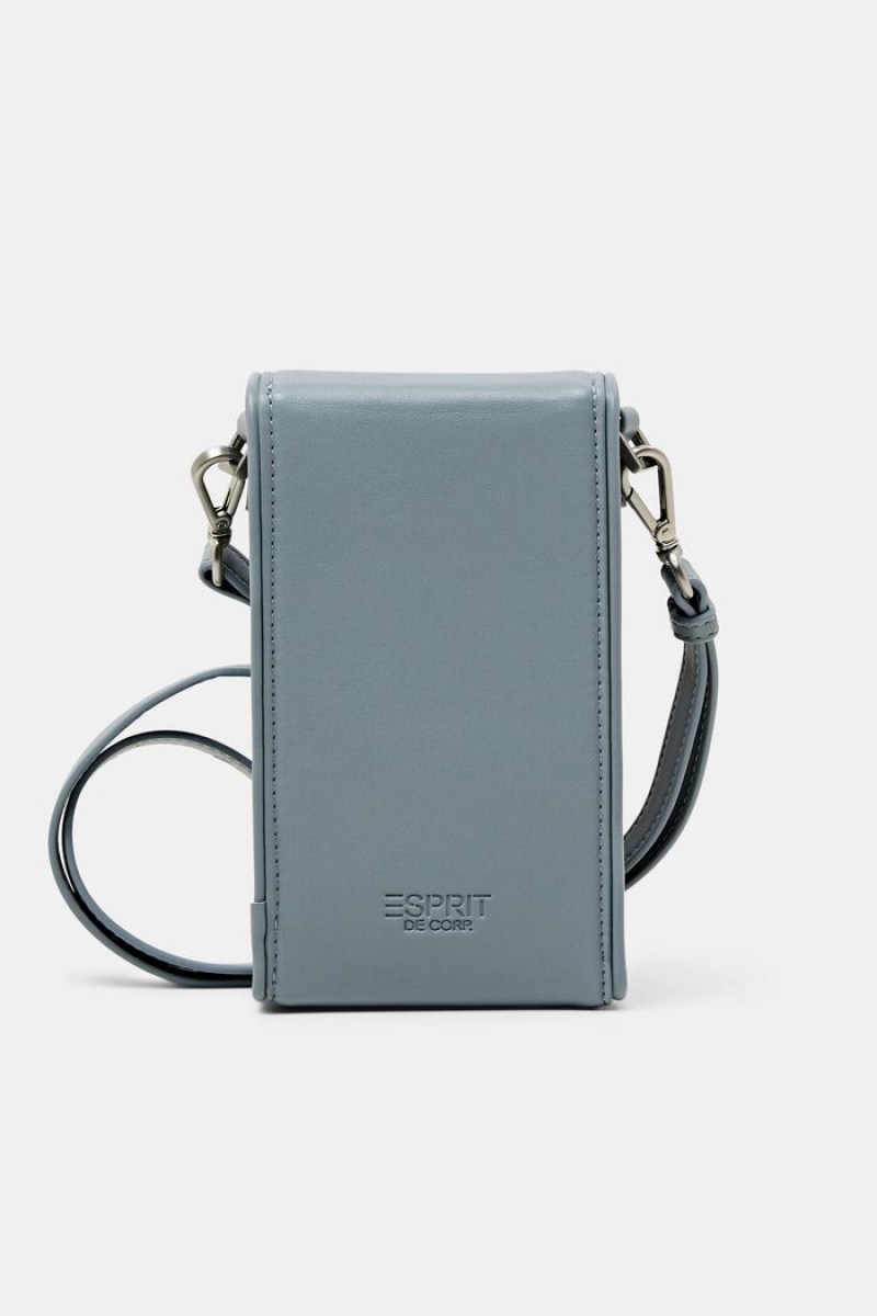 Dámské Crossbody Kabelky Esprit Faux Læder Phone Světle Šedé | NHC946082