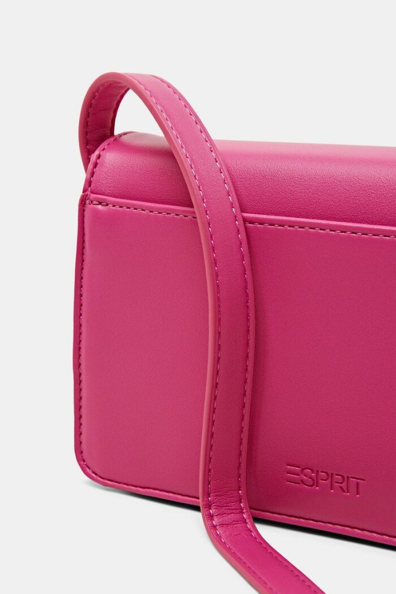 Dámské Crossbody Kabelky Esprit Turn Lock Růžové | EOM915627