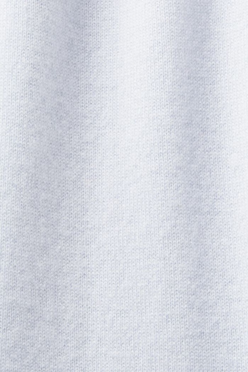 Dámské Jumpers Esprit Cashmere Krátké-sleeve Blankyt | YHS450216