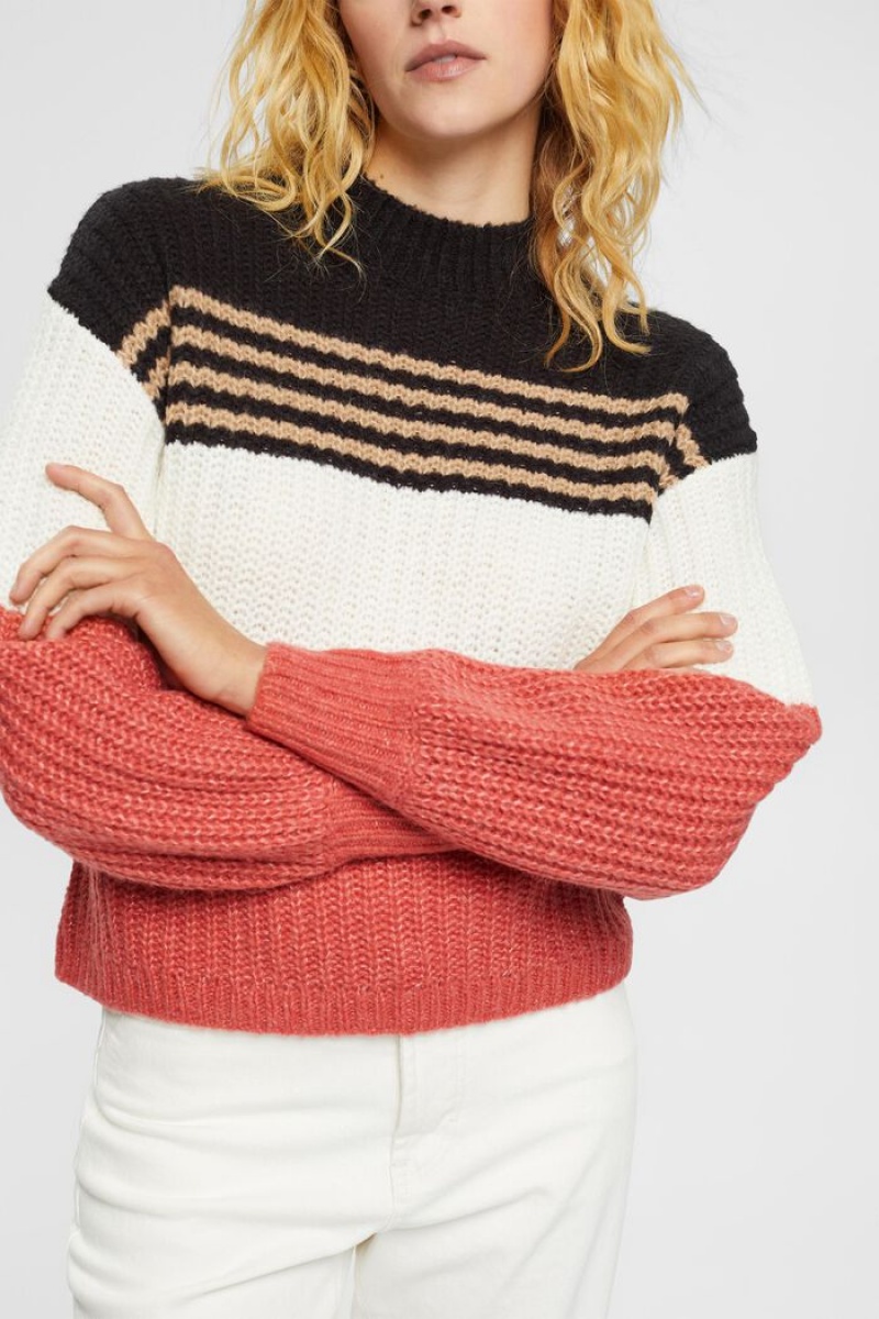 Dámské Jumpers Esprit Tlustý Knit Koralove | THV048621