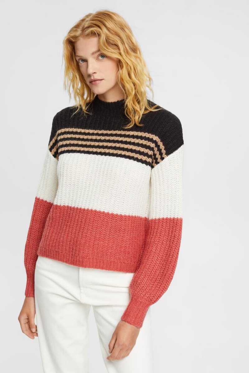 Dámské Jumpers Esprit Tlustý Knit Koralove | THV048621