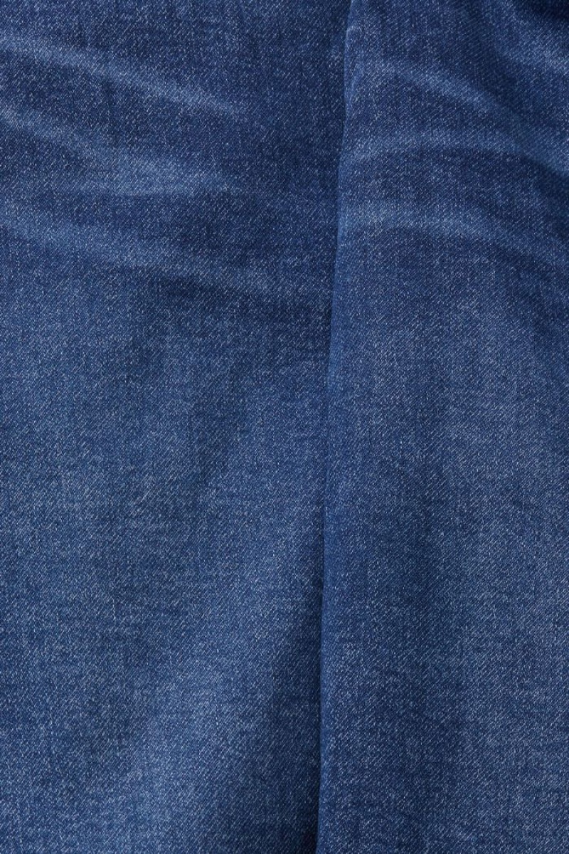 Dámské Kraťasy Esprit Denim Made Of Blended Organic Bavlněné Blankyt | LVI874251