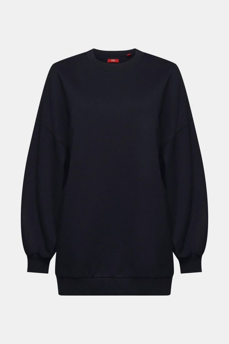 Dámské Mikiny Esprit Fleece Crewneck Černé | MBW814073