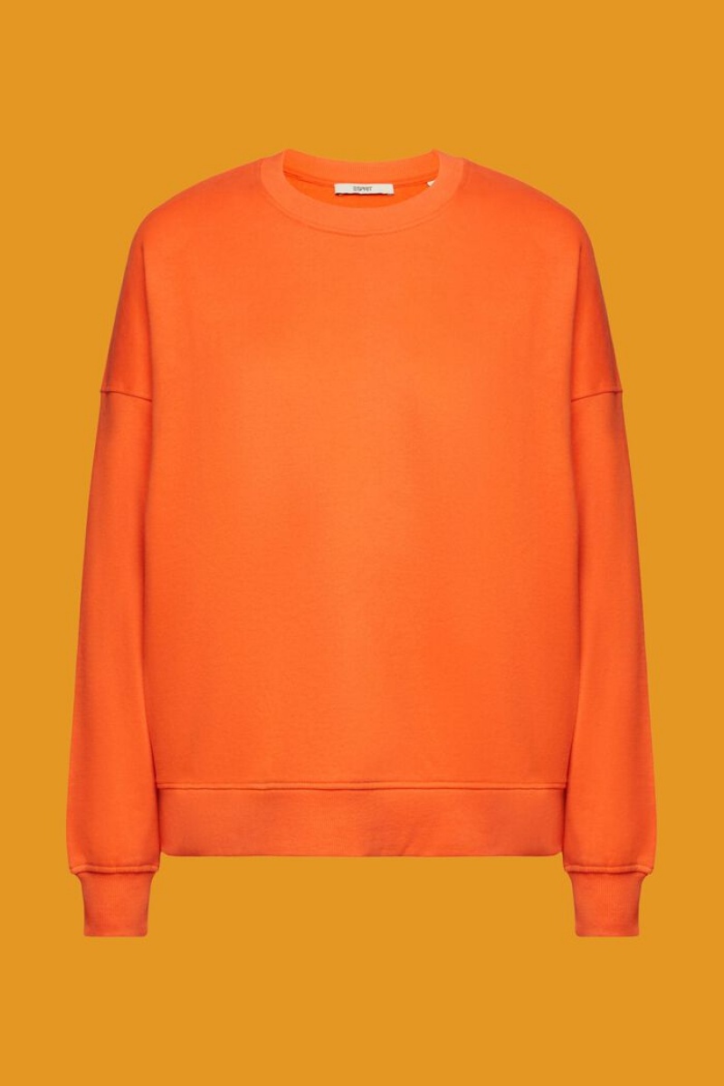 Dámské Mikiny Esprit Oversized Oranžové Červené | ZEV208471