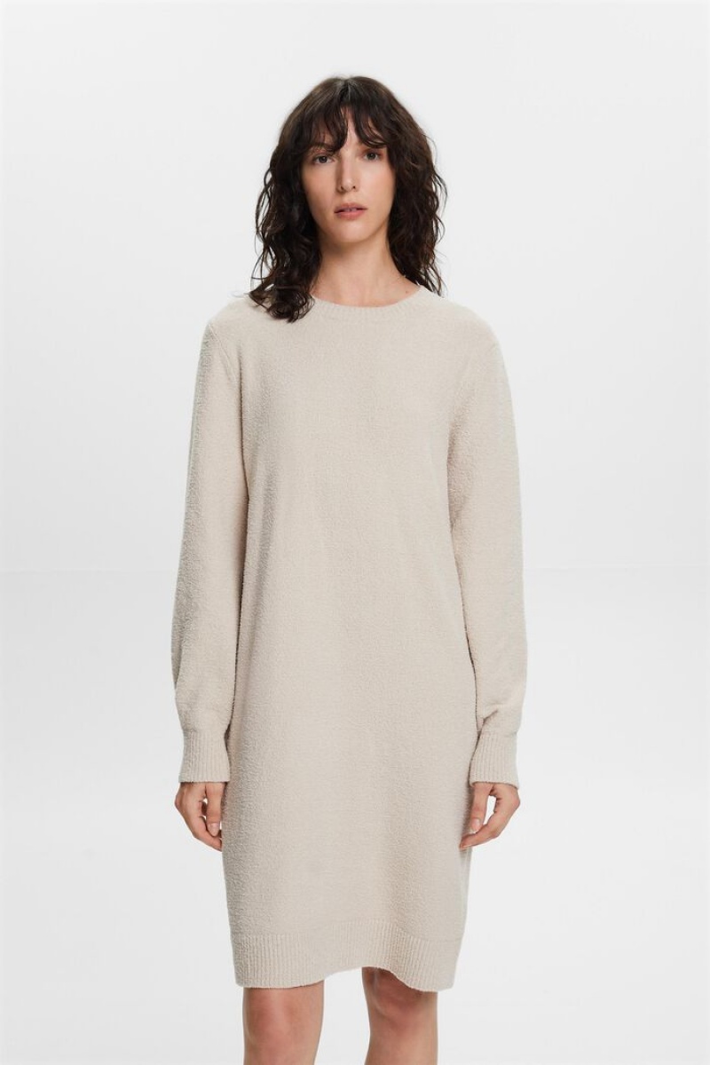 Dámské Noční Prádlo Esprit Fuzzy Nightshirt Hnědé | JLW379214