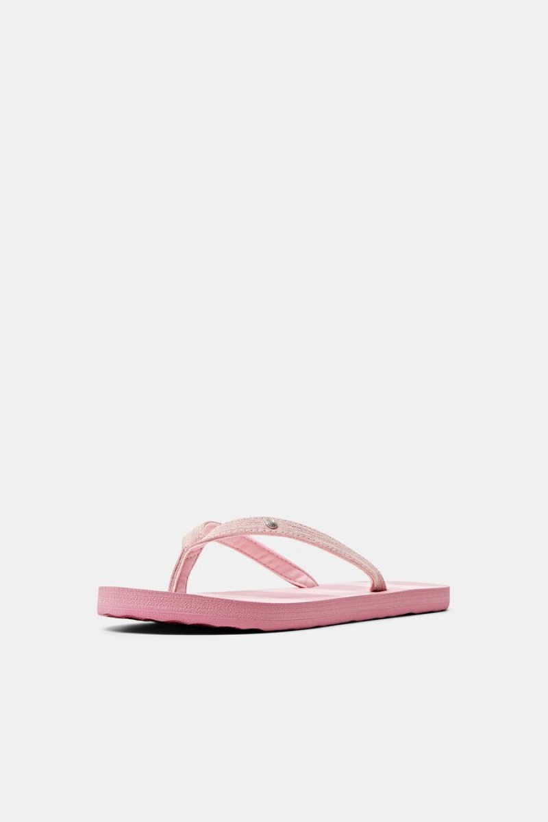 Dámské Pantofle Esprit Slip Slops With Textilní Straps Růžové Fuchsie | KVU897630