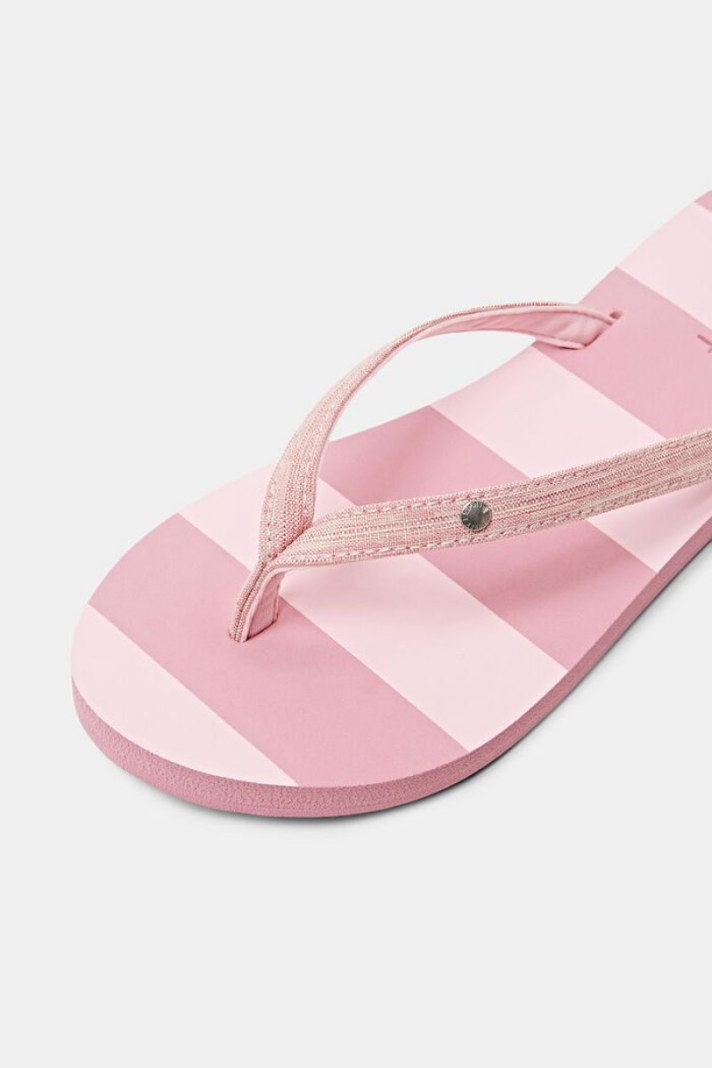 Dámské Pantofle Esprit Slip Slops With Textilní Straps Růžové Fuchsie | KVU897630