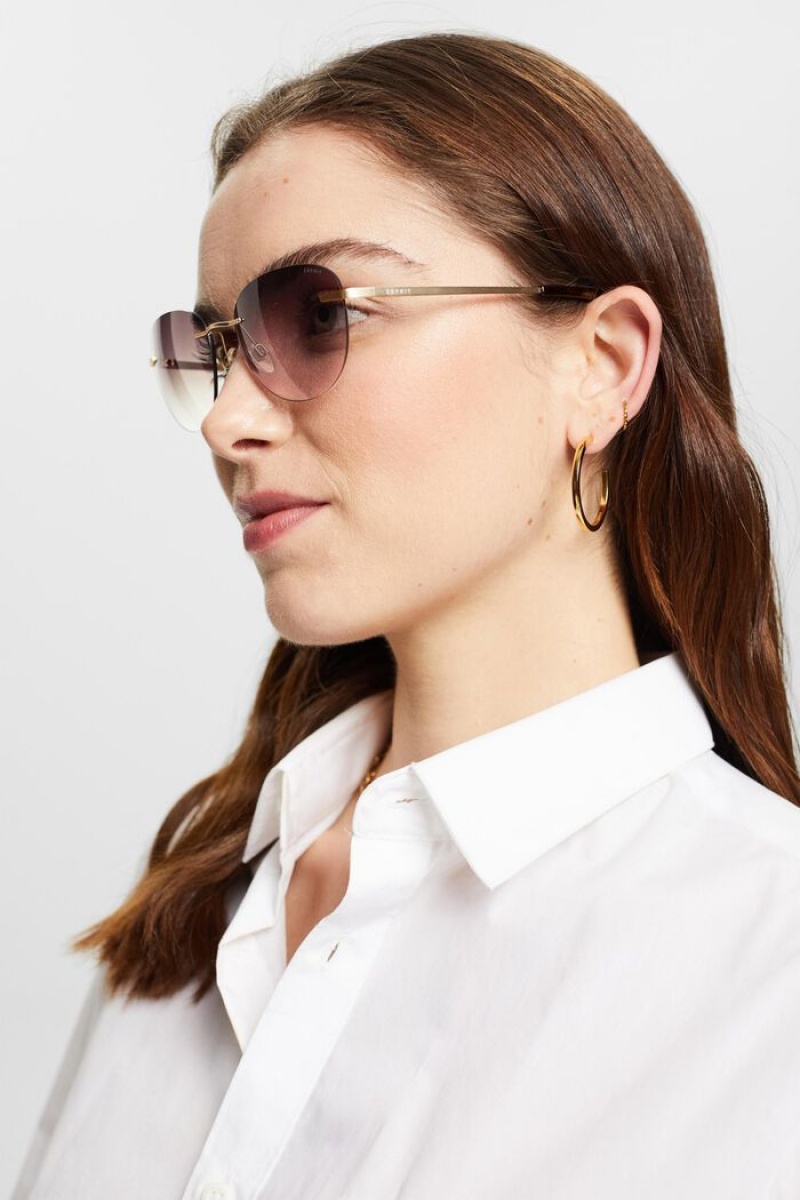 Dámské Plavky Esprit Rimless Frame Hnědé | DWS856201