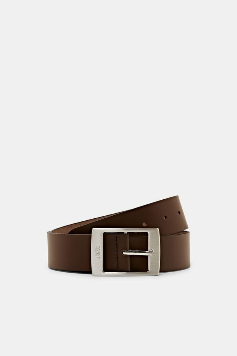 Dámské Pásky Esprit Belts Læder Hnědé | UEX769485