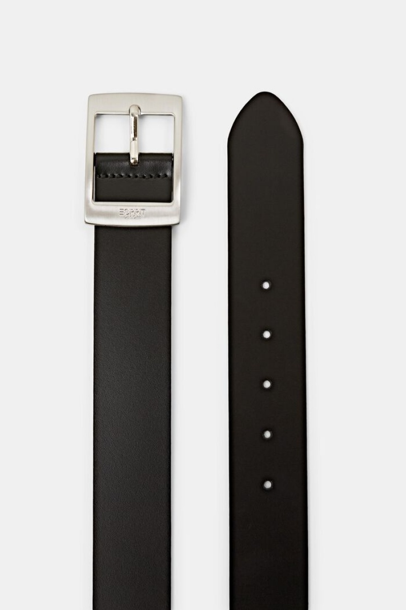 Dámské Pásky Esprit Belts Læder Černé | MYZ752809