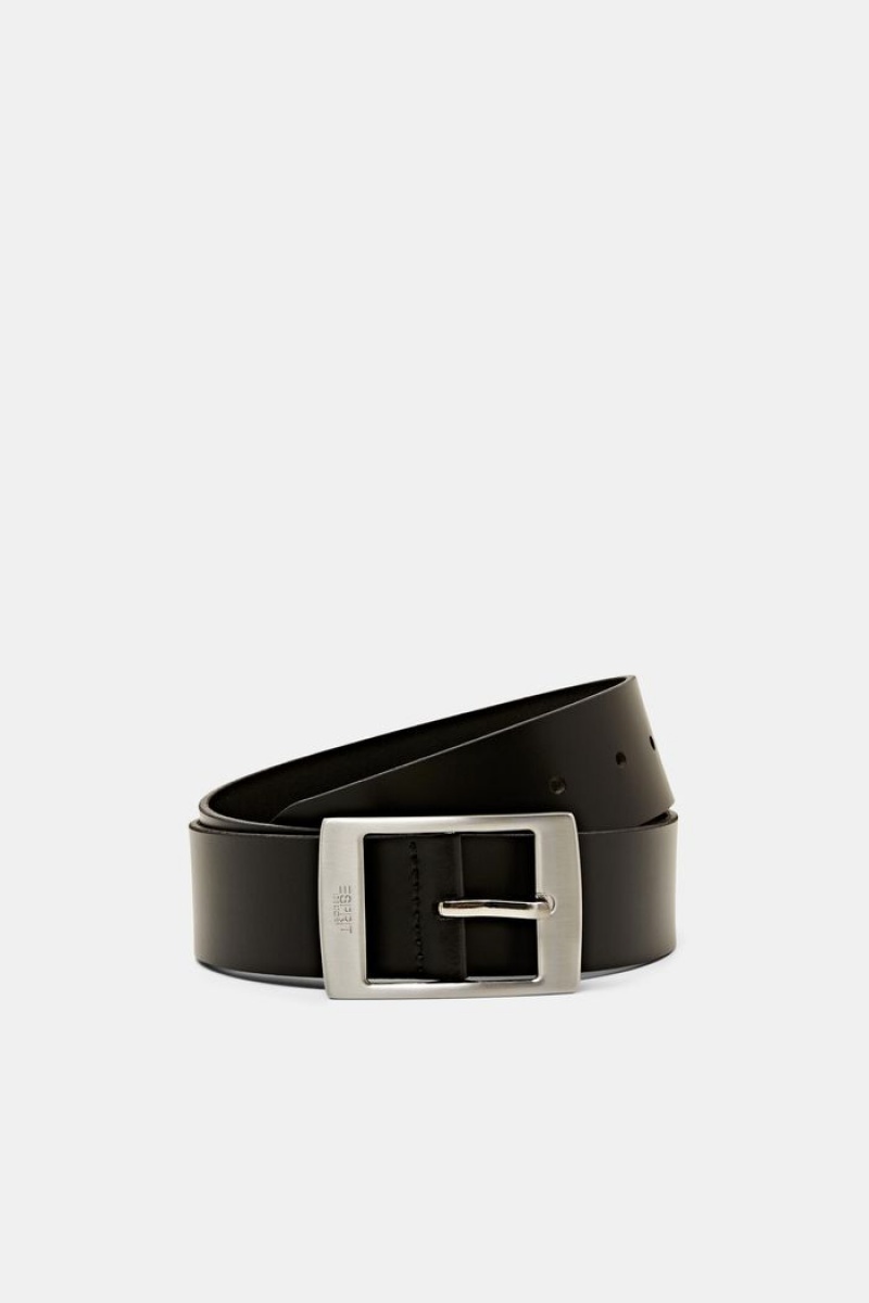 Dámské Pásky Esprit Belts Læder Černé | MYZ752809