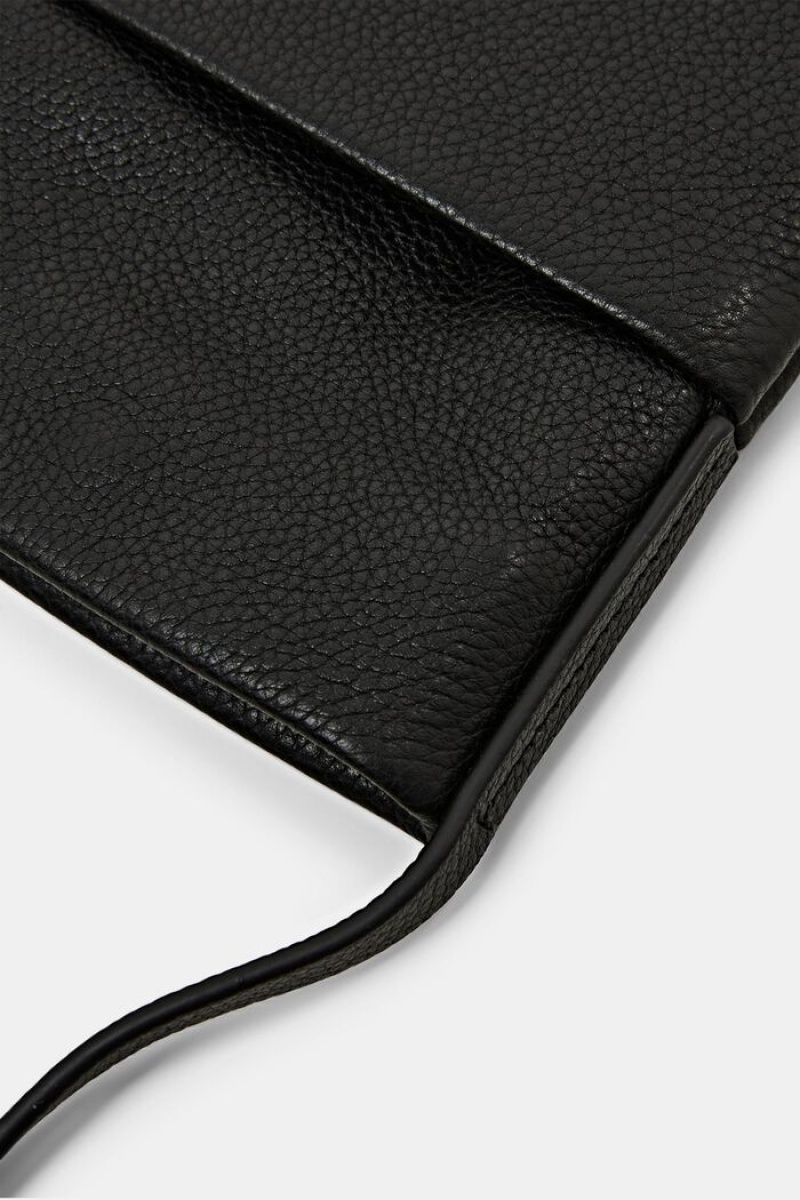 Dámské Tašky Esprit Læder Phone Sleeve Černé | GIQ835609