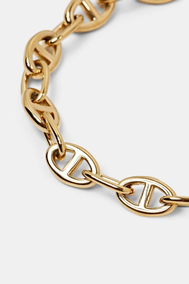 Dámské Šperky Esprit Chain Bracelet,Stainless Steel Zlaté | XHK793814