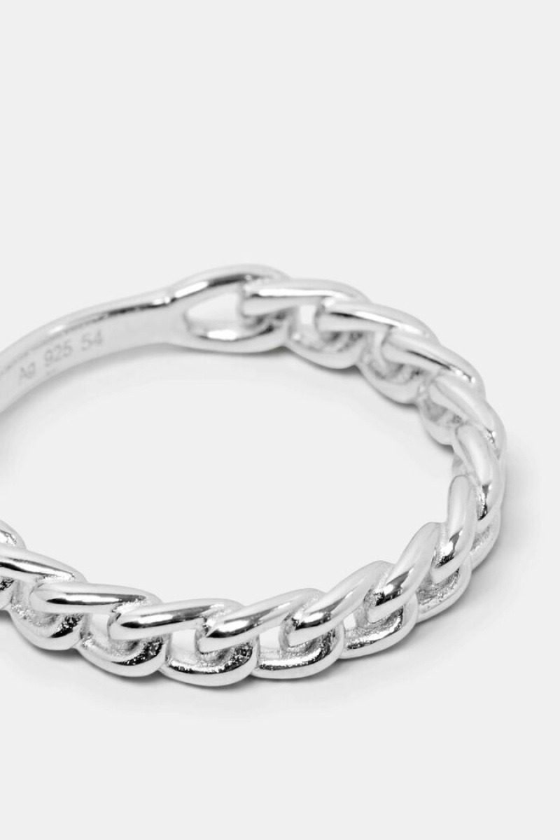 Dámské Šperky Esprit Chain Ring,Sterling Silver Stříbrné | KGL286739