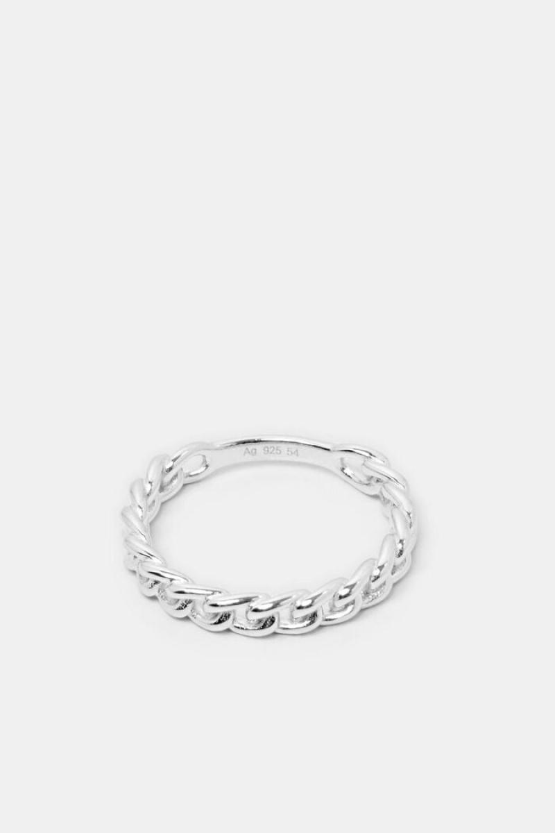 Dámské Šperky Esprit Chain Ring,Sterling Silver Stříbrné | KGL286739