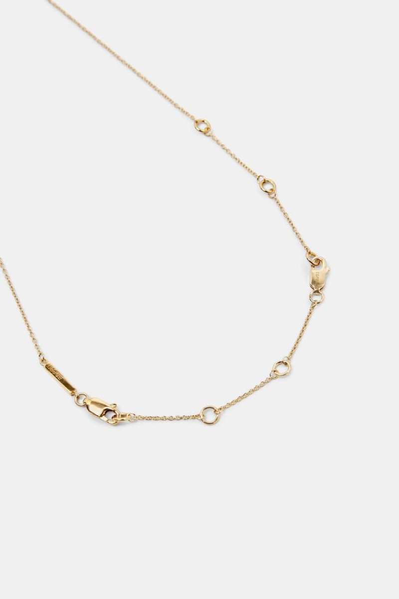 Dámské Šperky Esprit Gold Necklace Extension Chain Zlaté | FSP925641