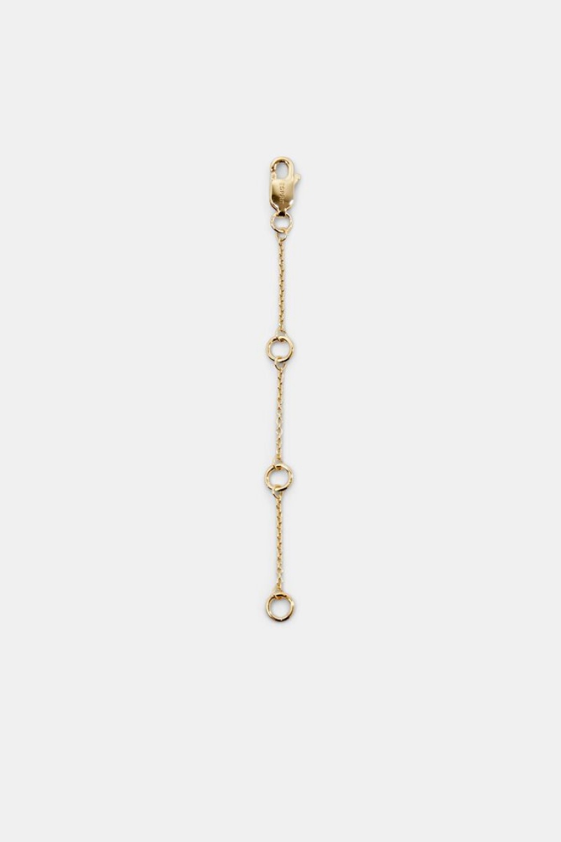 Dámské Šperky Esprit Gold Necklace Extension Chain Zlaté | FSP925641