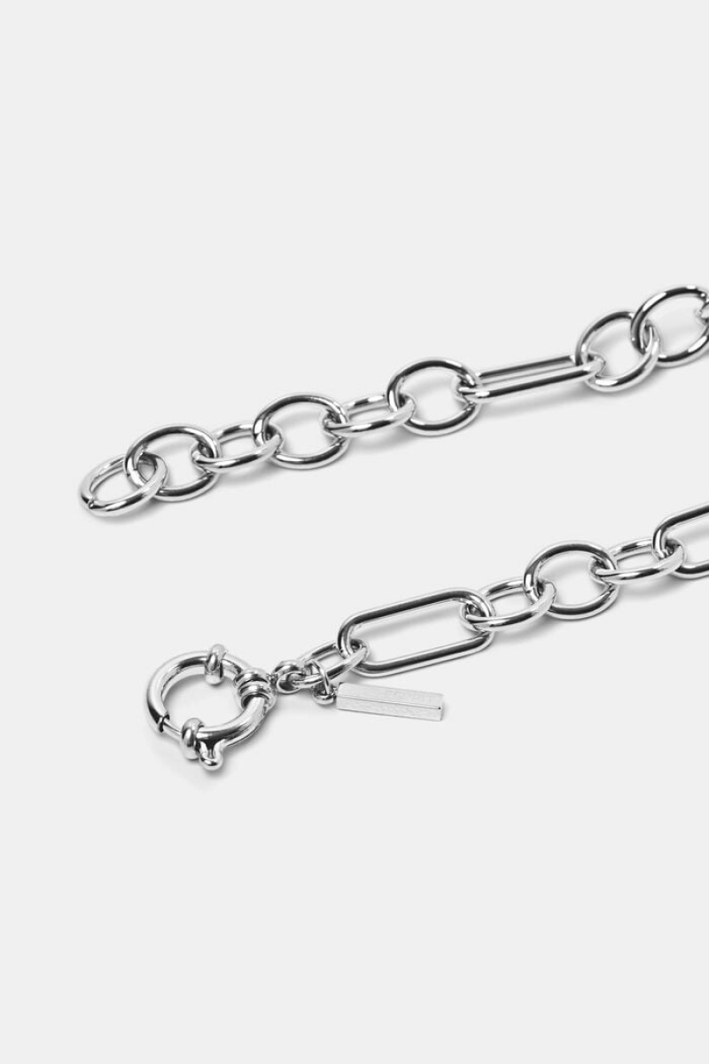 Dámské Šperky Esprit Link Bracelet,Stainless Steel Stříbrné | QHA509183