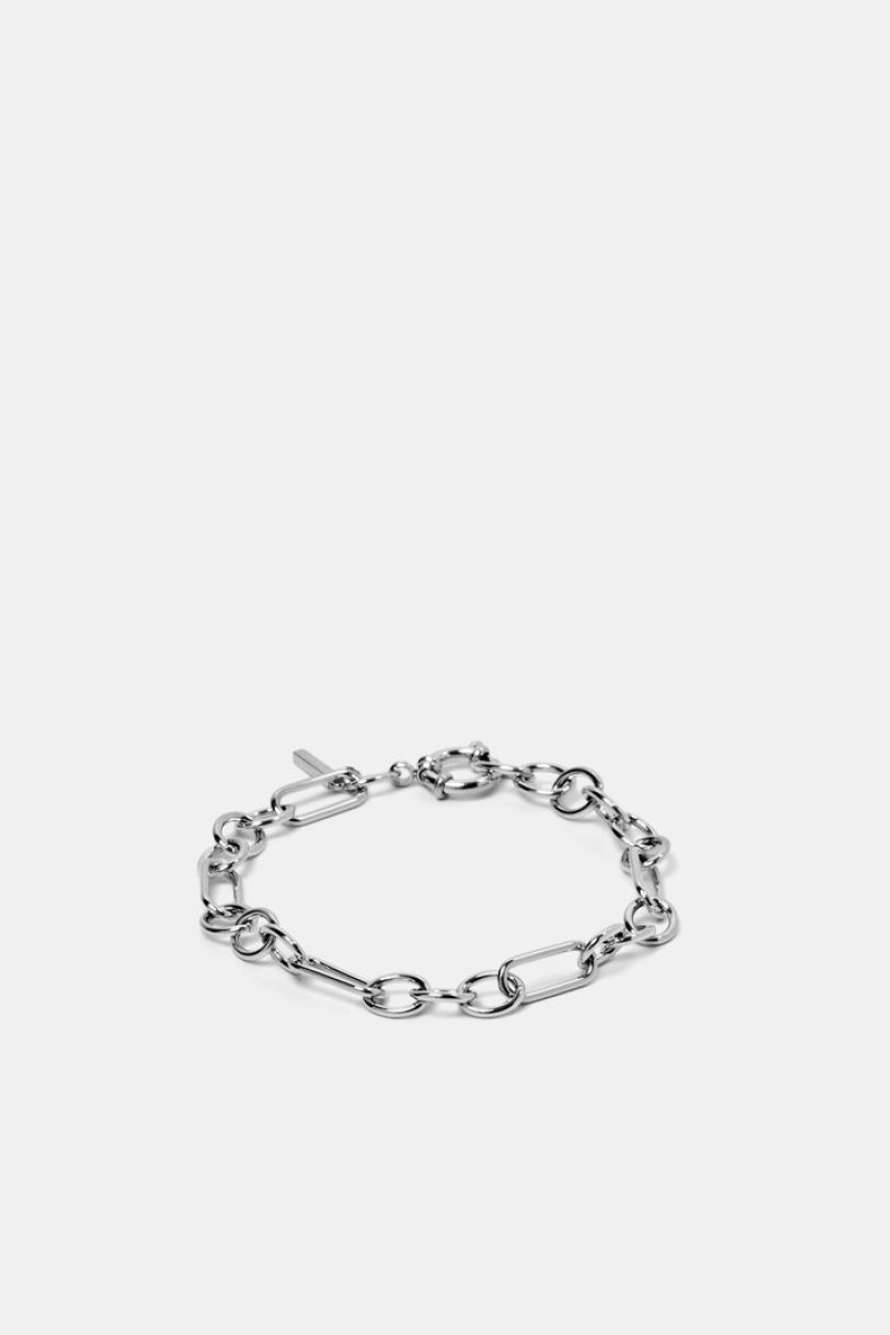 Dámské Šperky Esprit Link Bracelet,Stainless Steel Stříbrné | QHA509183