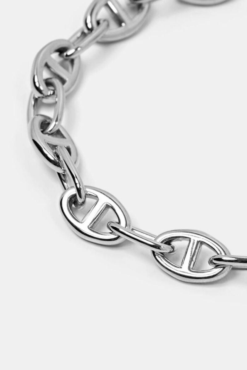 Dámské Šperky Esprit Link Bracelet,Stainless Steel Stříbrné | NPM214386