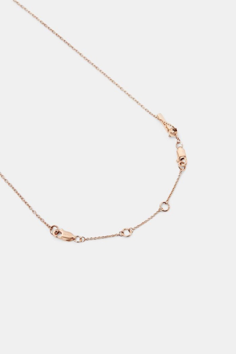 Dámské Šperky Esprit Rose Gold Necklace Extension Chain Růžové Zlaté | VRI063258