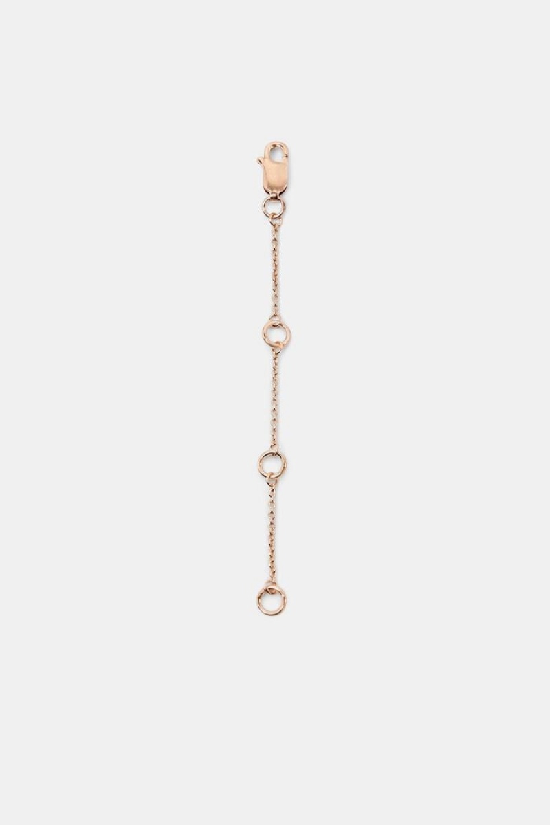 Dámské Šperky Esprit Rose Gold Necklace Extension Chain Růžové Zlaté | VRI063258