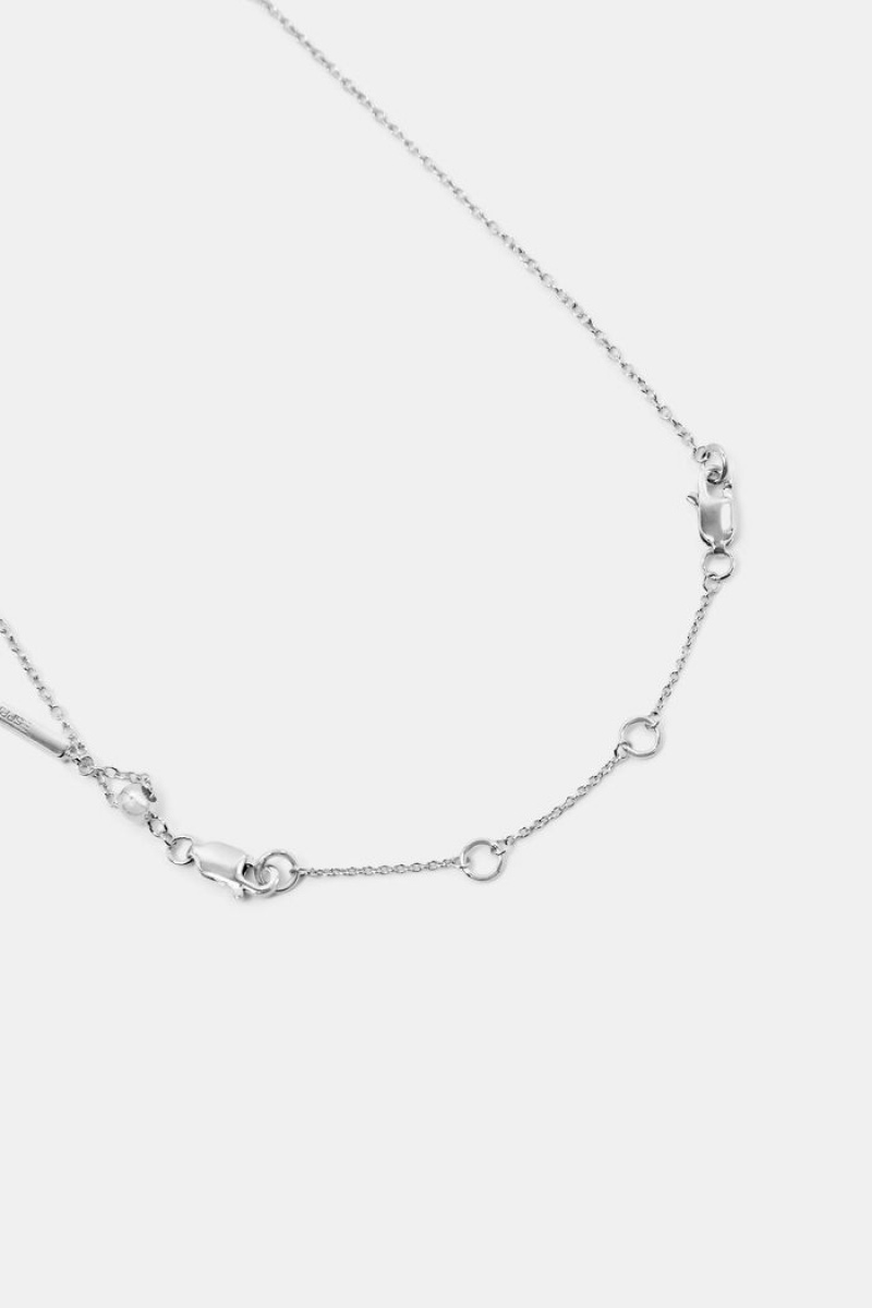 Dámské Šperky Esprit Silver Necklace Extension Chain Stříbrné | GBR394567