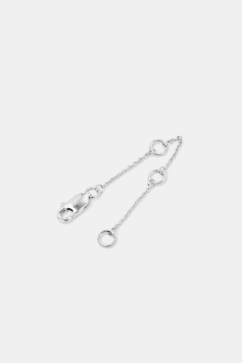 Dámské Šperky Esprit Silver Necklace Extension Chain Stříbrné | GBR394567