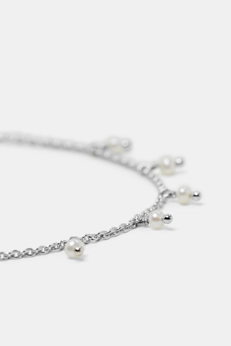 Dámské Šperky Esprit Sterling Silver Charm Bracelet Stříbrné | XLZ902185