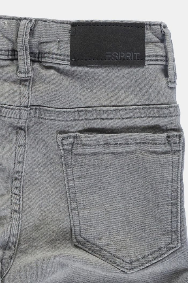 Dětské Džíny Esprit An Adjustable Waistband Šedé | VBX457168