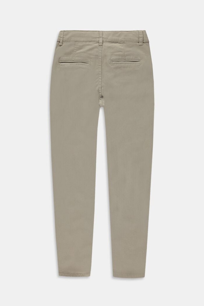 Dětské Džíny Esprit Pants Denim Béžový | OWB385021