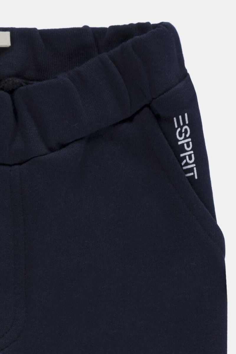 Dětské Kalhoty Esprit Basic Made Of 100% Bavlněné Tmavě Blankyt | OBQ761234