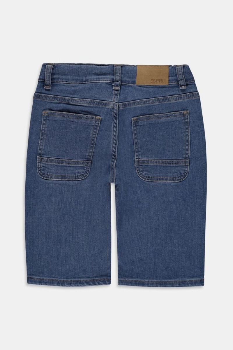 Dětské Kraťasy Esprit Denim Blankyt | FJC807361