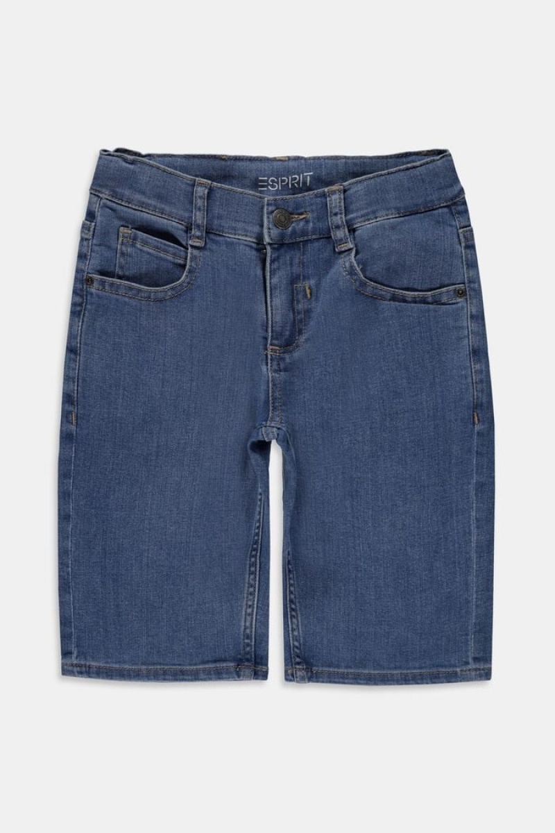 Dětské Kraťasy Esprit Denim Blankyt | FJC807361