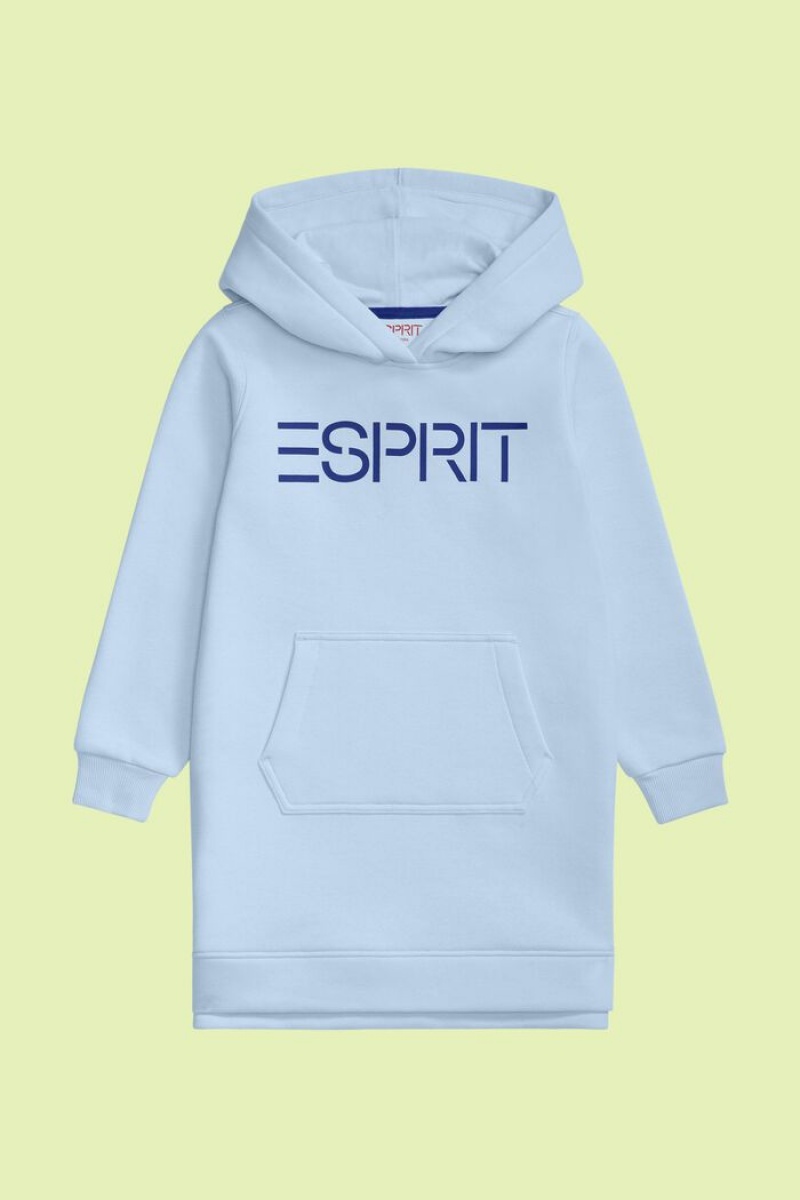 Dětské Šaty Esprit Logo Print Blankyt | CXP879460