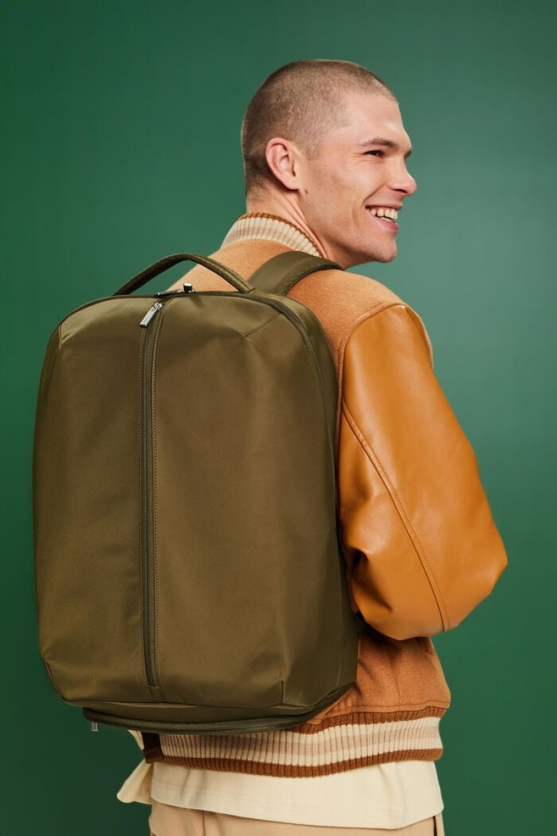 Pánské Batohy Esprit Zipped Duffel Světle Hnědožlutý | UYP740321