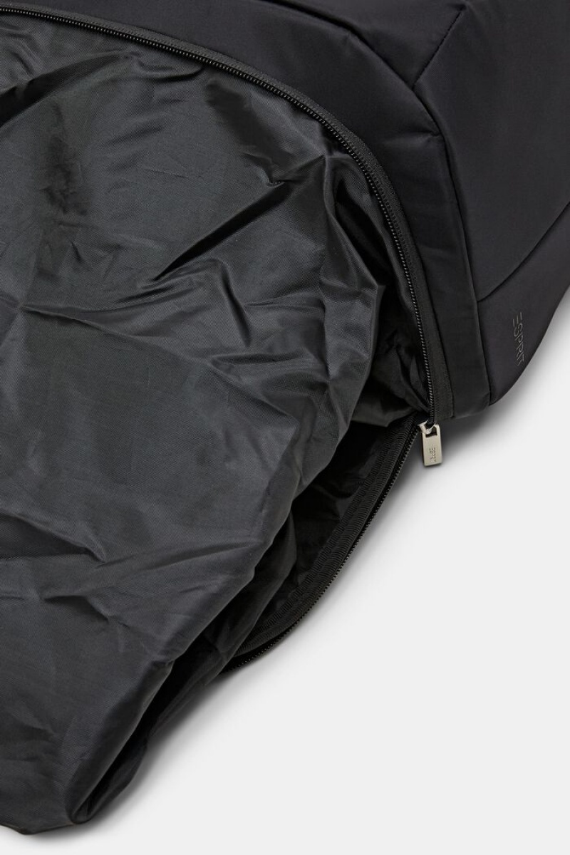 Pánské Batohy Esprit Zipped Duffel Černé | ZXA419670