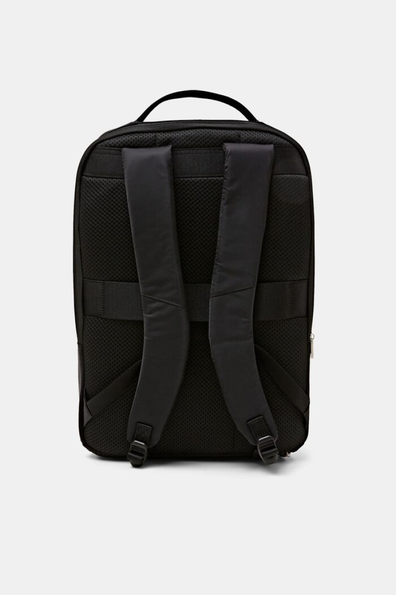 Pánské Batohy Esprit Zipped Duffel Černé | ZXA419670