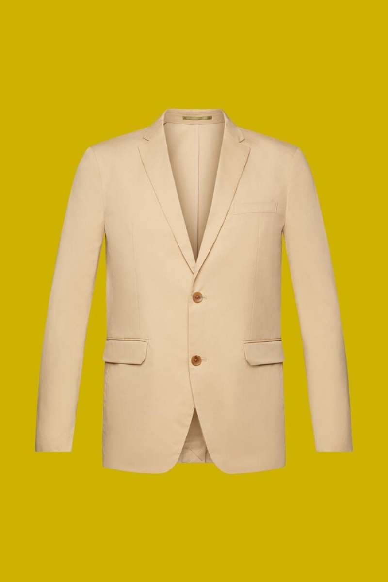 Pánské Blejzry Esprit Blazers Woven Hnědé | SGK106729