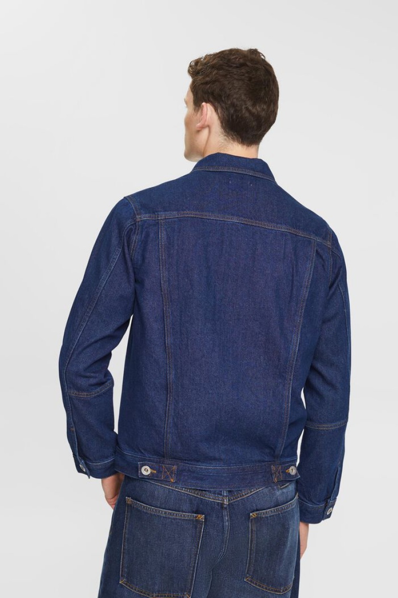 Pánské Bundy Esprit Denim Blankyt Světle | ALX135428