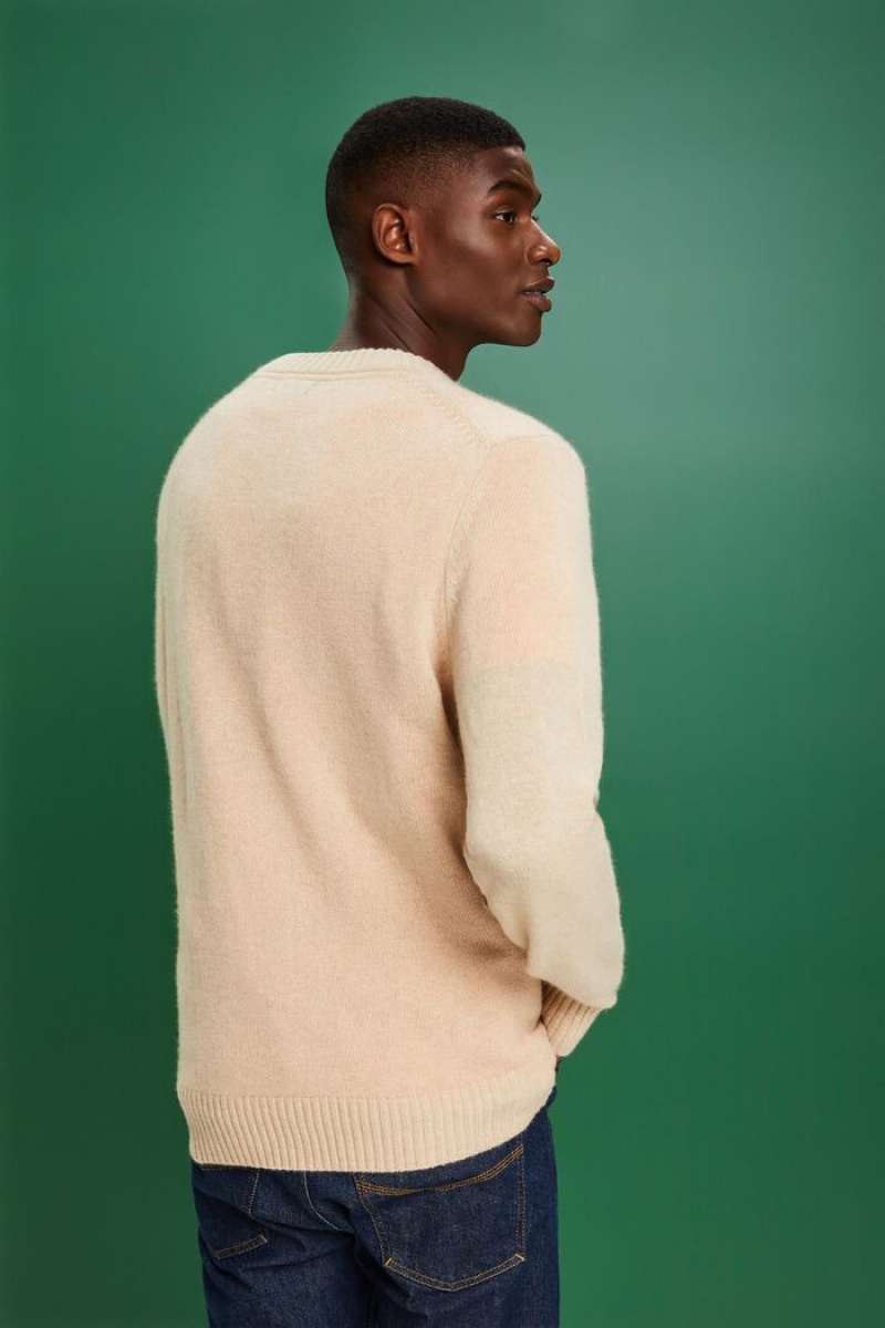 Pánské Jumpers Esprit Cashmere Hnědé | OYI190468